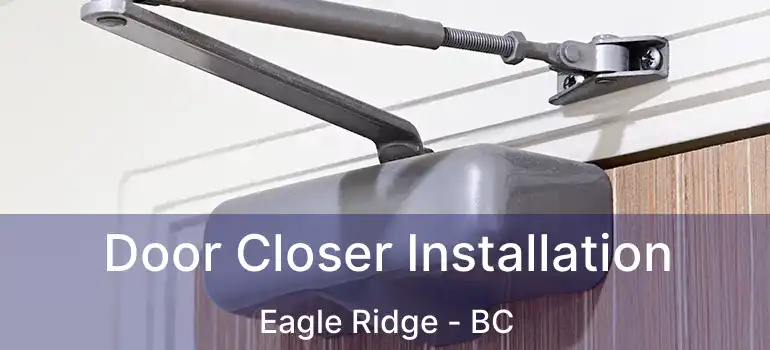 Door Closer Installation Eagle Ridge - BC