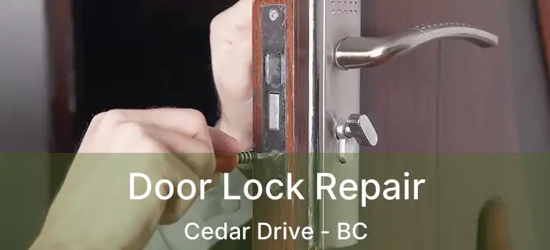 Door Lock Repair Cedar Drive - BC