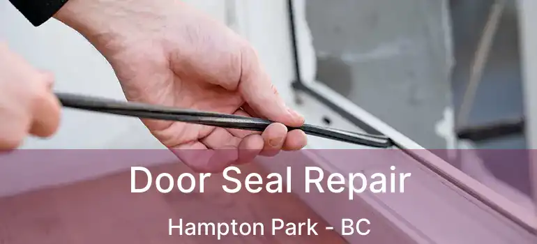 Door Seal Repair Hampton Park - BC