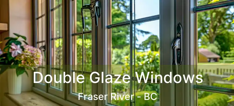 Double Glaze Windows Fraser River - BC