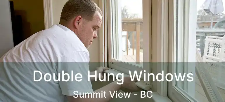 Double Hung Windows Summit View - BC