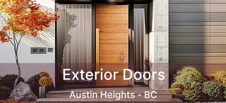 Exterior Doors Austin Heights - BC
