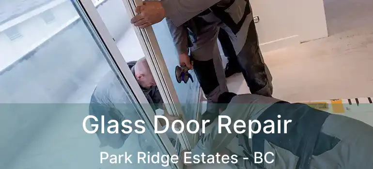 Glass Door Repair Park Ridge Estates - BC