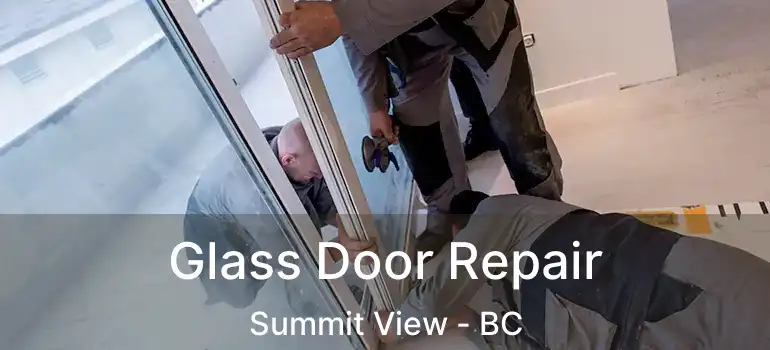 Glass Door Repair Summit View - BC