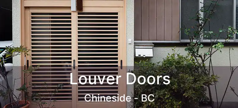 Louver Doors Chineside - BC