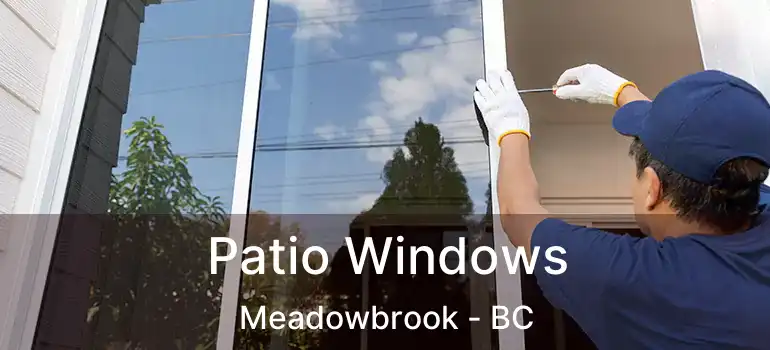 Patio Windows Meadowbrook - BC