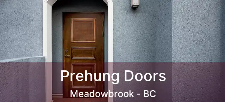 Prehung Doors Meadowbrook - BC