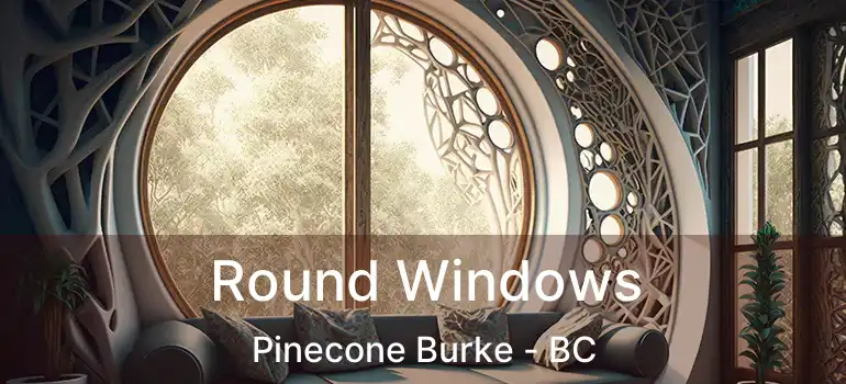 Round Windows Pinecone Burke - BC
