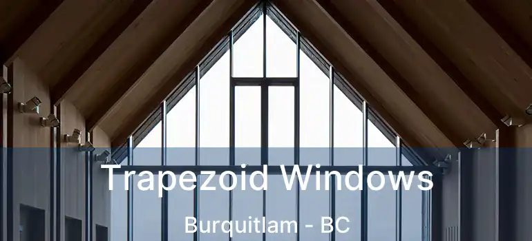 Trapezoid Windows Burquitlam - BC